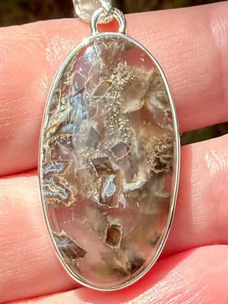 Turkish Tube Agate Pendant - Morganna’s Treasures