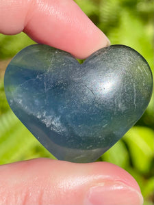 Teal Fluorite Heart - Morganna’s Treasures 