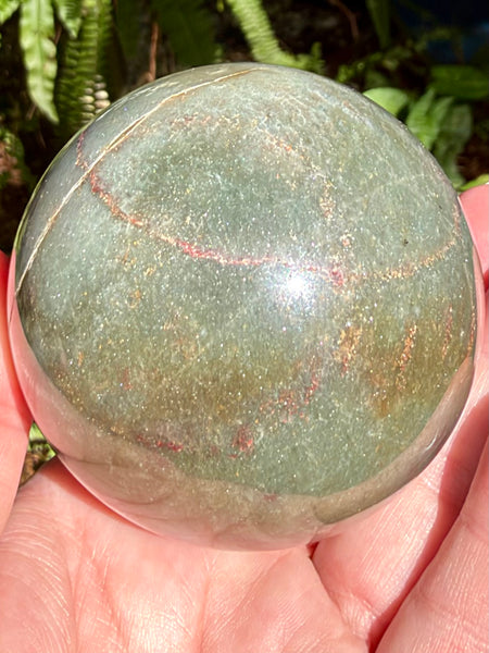 Gorgeous Bloodstone Sphere