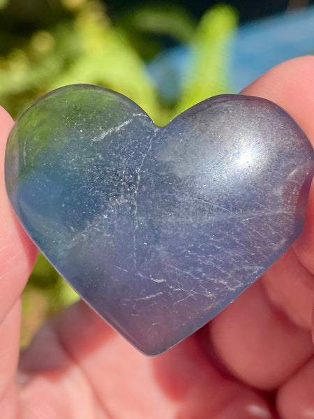 Teal Fluorite Heart - Morganna’s Treasures 