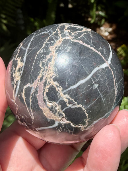 Spider Web Jasper Sphere