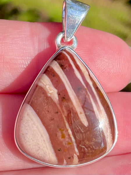 Petrified Wood Pendant - Morganna’s Treasures 