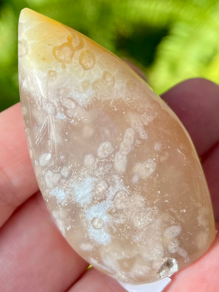 Small Flower Agate Flame - Morganna’s Treasures 