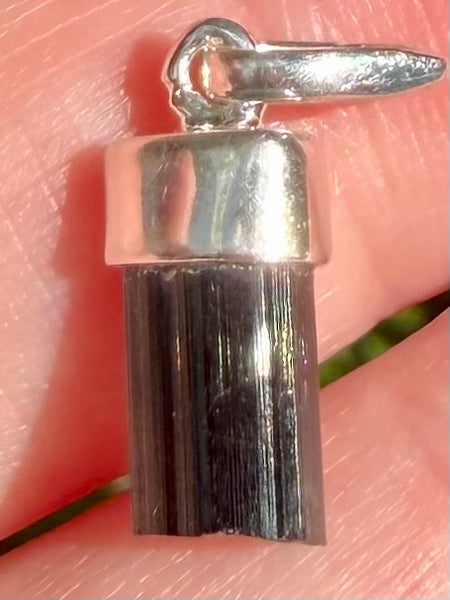 Small Black Tourmaline Pendant - Morganna’s Treasures