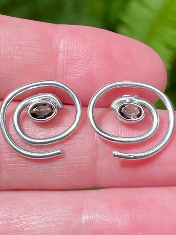 Smoky Quartz Earrings - Morganna’s Treasures