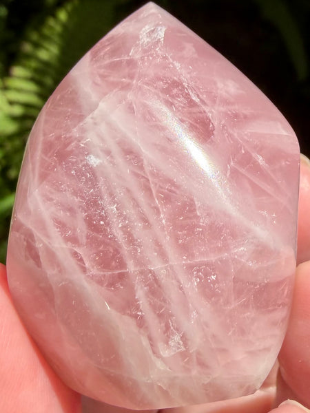 Mini Rose Quartz Flame - Morganna’s Treasures