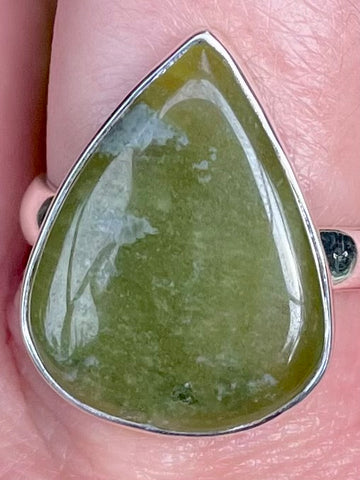 Vesuvianite Ring Size 9 - Morganna’s Treasures 