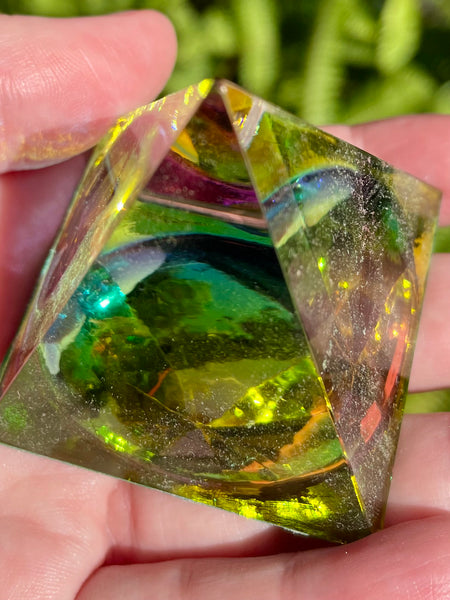 Glass Pyramid Prism - Morganna’s Treasures