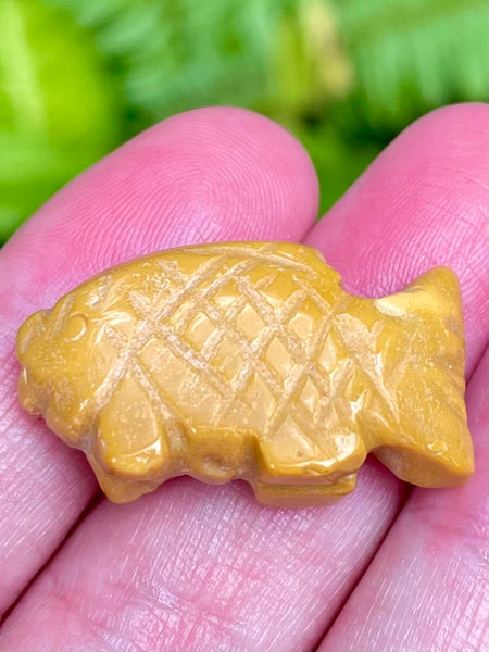 Yellow Jasper Fish - Morganna’s Treasures 