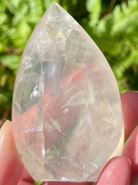 Gorgeous Clear Quartz Flame