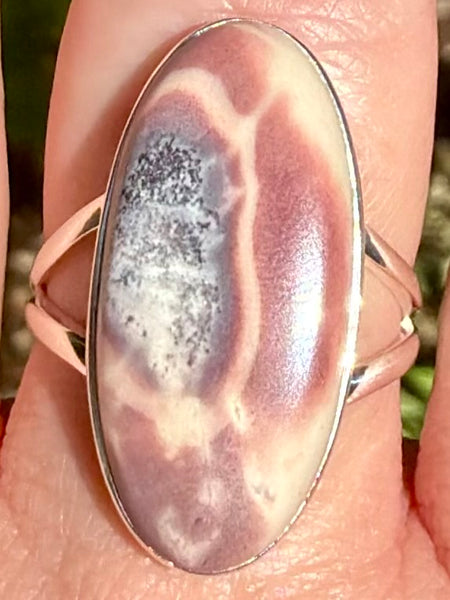 Porcelain Jasper Ring Size 9.5