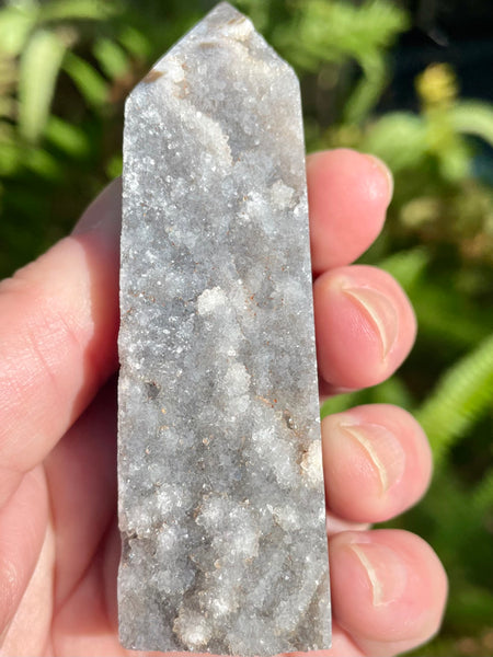 Sphalerite Druzy Obelisk - Morganna’s Treasures 