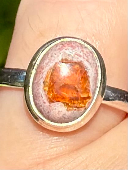 Mexican Cantera Opal Ring Size 8