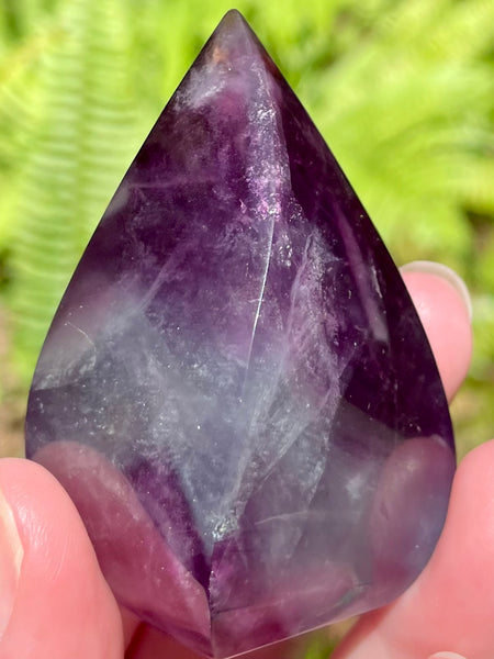 Purple Fluorite Flame - Morganna’s Treasures