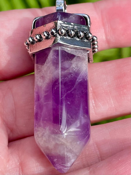 Purple Amethyst Pendant - Morganna’s Treasures 