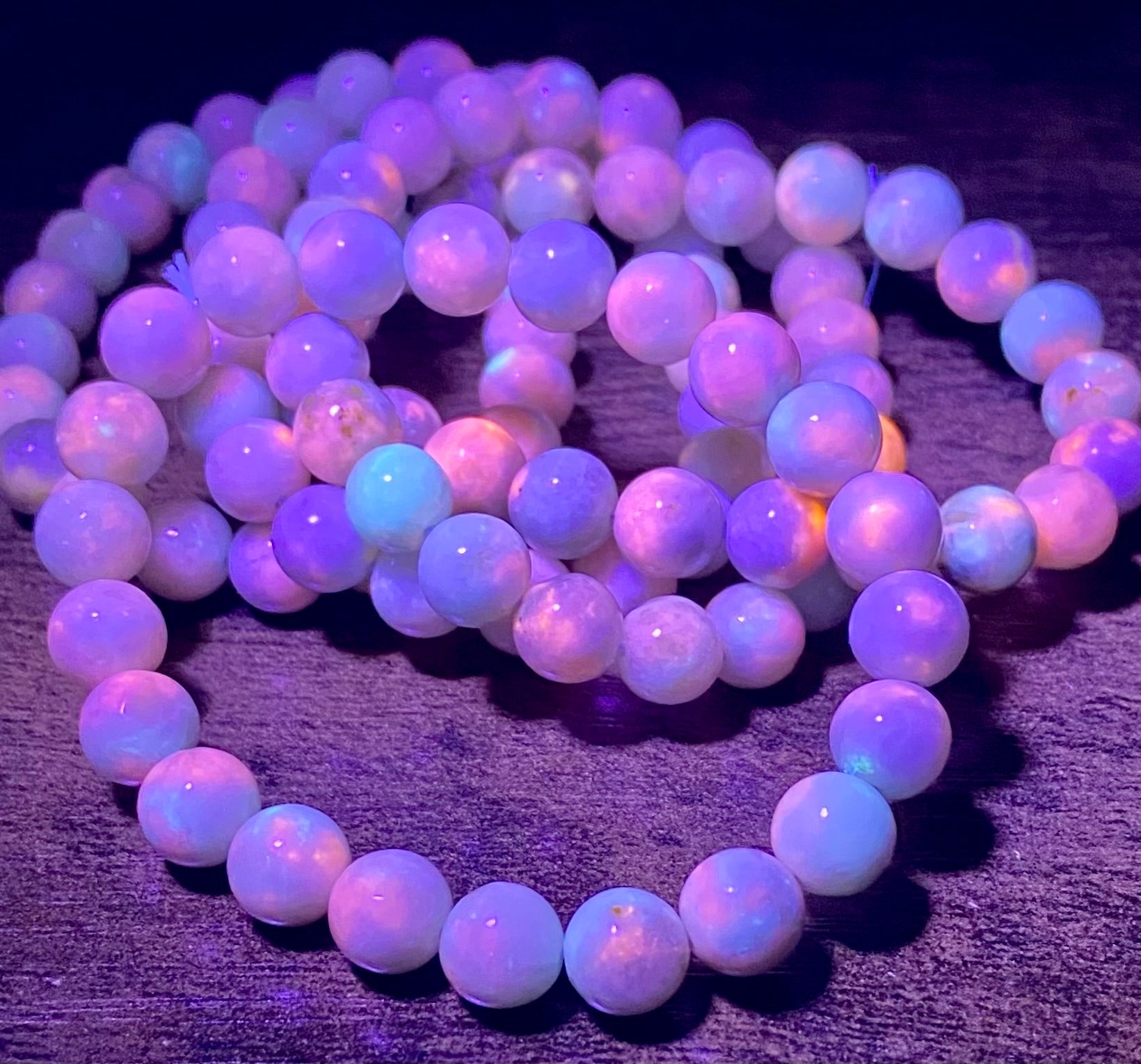 Fluorescent Hackmanite Bracelet - Morganna’s Treasures