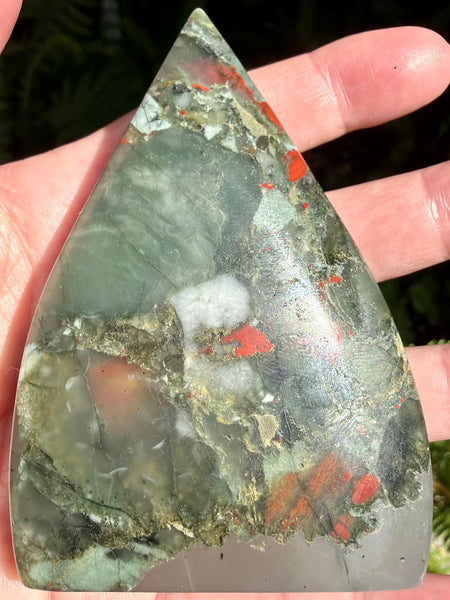 Gorgeous African Bloodstone Flame