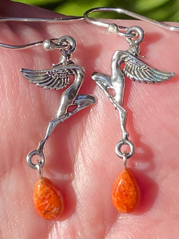 Coral Fairy Earrings - Morganna’s Treasures