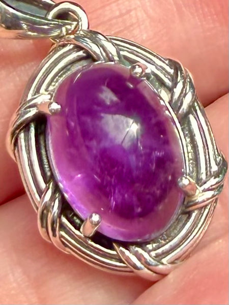 Purple Amethyst Pendant - Morganna’s Treasures