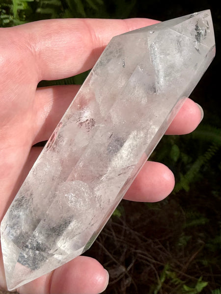 Double-Terminated Clear Quartz Wand - Morganna’s Treasures
