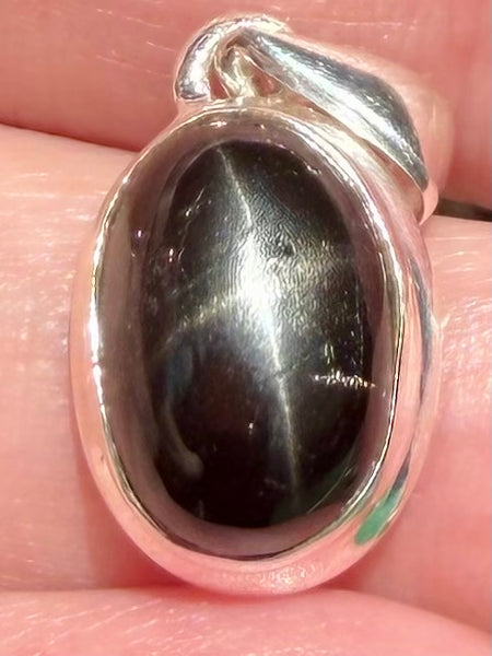 Black Star Diopside Pendant - Morganna’s Treasures