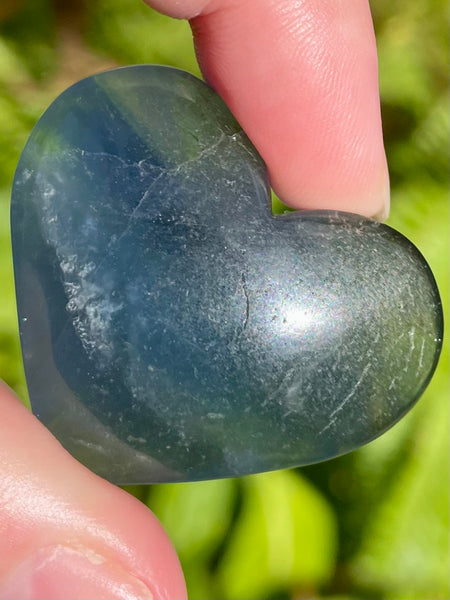 Teal Fluorite Heart - Morganna’s Treasures 