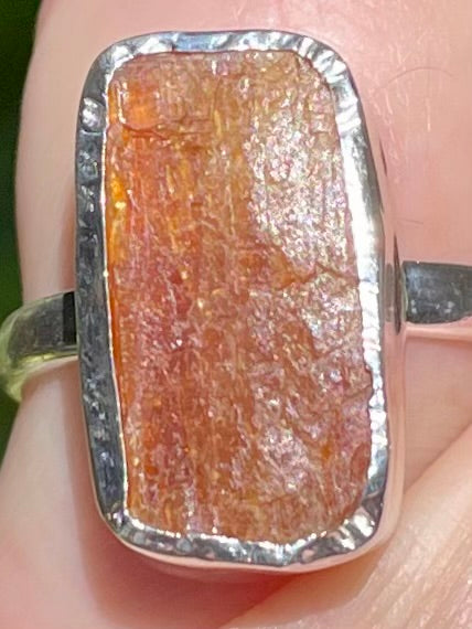 Orange Kyanite Ring Size 7 - Morganna’s Treasures 