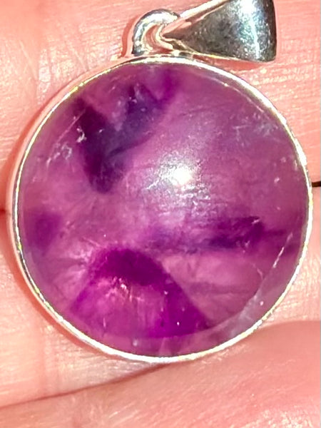 Star (Trapiche) Amethyst Pendant