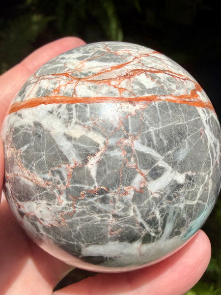 Spider Web Jasper Sphere