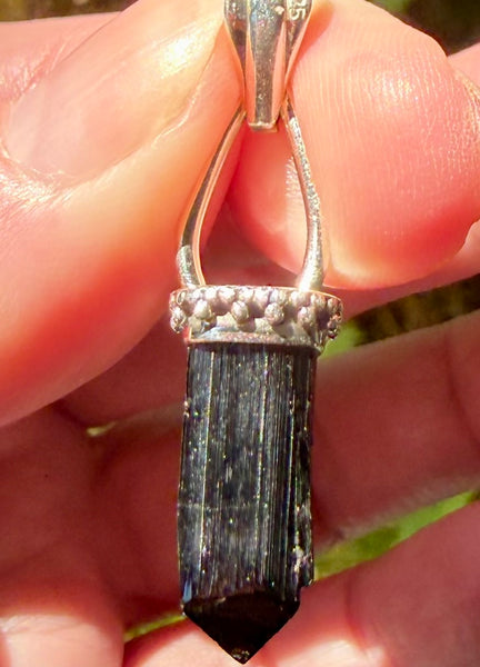 Black Tourmaline Pendant - Morganna’s Treasures