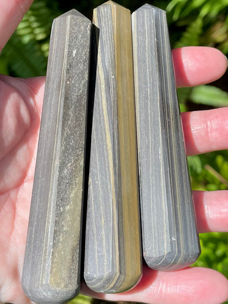 Tiger Skin Jasper Crystal Massage Wand - Morganna’s Treasures