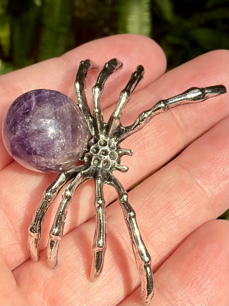Purple Amethyst Spider