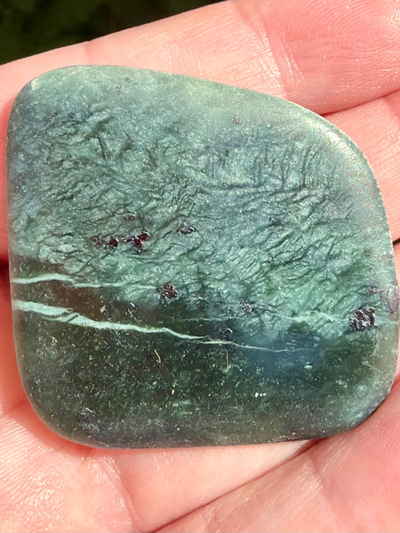 Serpentine Palm Stone - Morganna’s Treasures