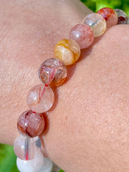 Hematoid Quartz Bracelet - Morganna’s Treasures