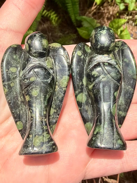 Kambaba Jasper Pocket Angel - Morganna’s Treasures