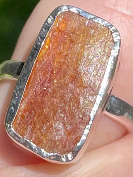 Orange Kyanite Ring Size 7 - Morganna’s Treasures 