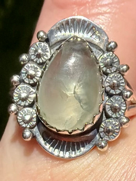 Prehnite Ring Size 7