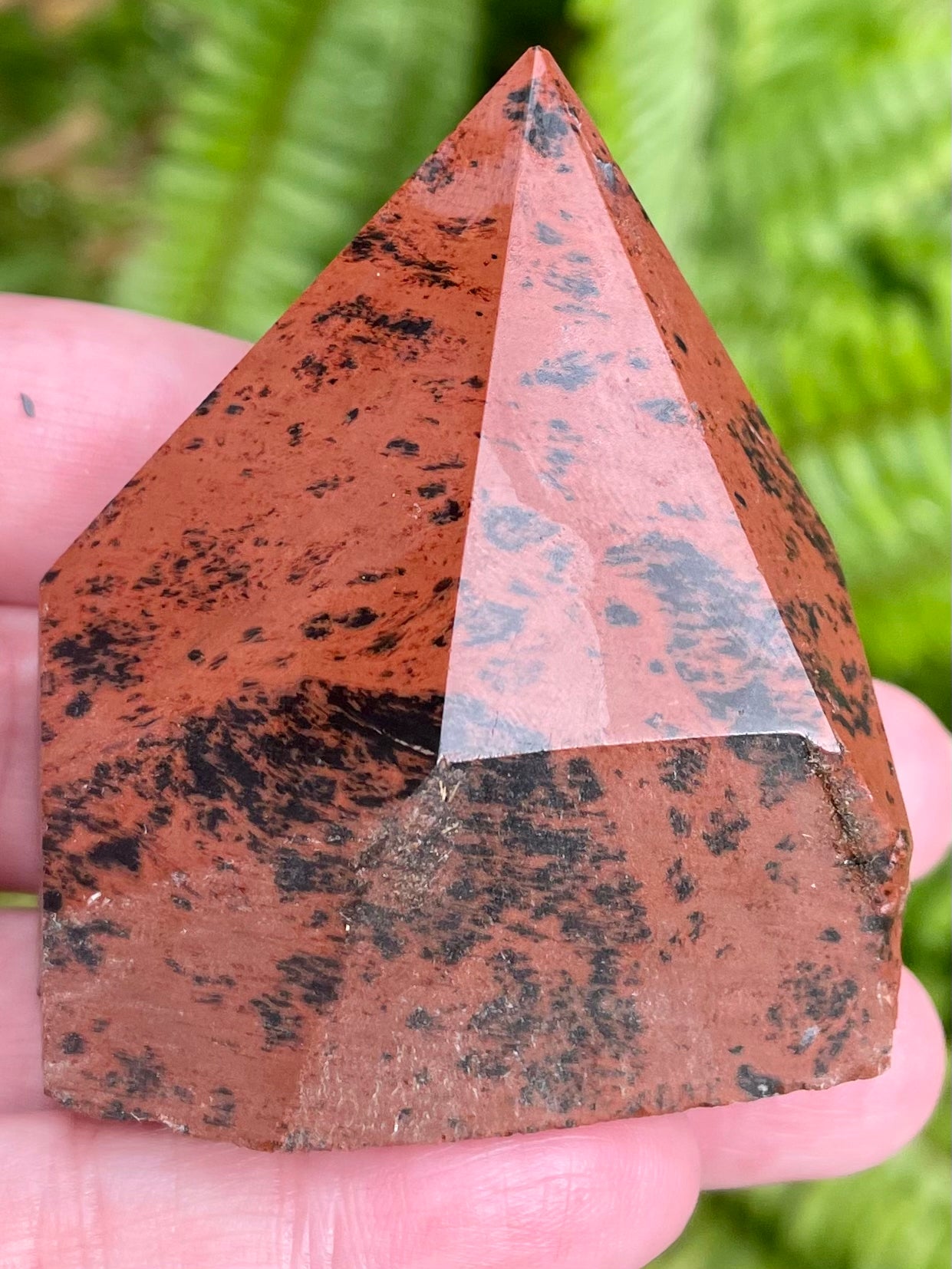 Mahogany Obsidian Top Polished Point - Morganna’s Treasures 