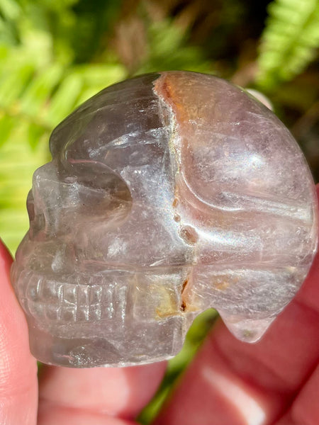 Carved Fluorite Skull - Morganna’s Treasures 