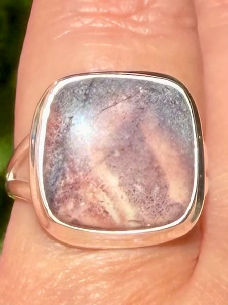 Porcelain Jasper Ring Size 8.5