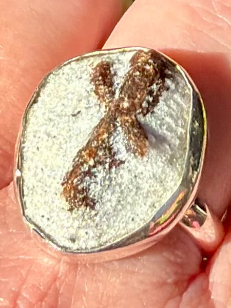 Staurolite (Fairy Cross) Ring Size 10 - Morganna’s Treasures