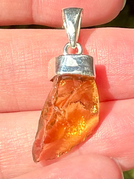 Rough Citrine Pendant