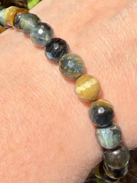 Adjustable Faceted Pietersite Bracelets - Morganna’s Treasures