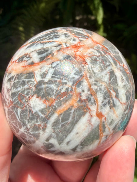 Spider Web Jasper Sphere