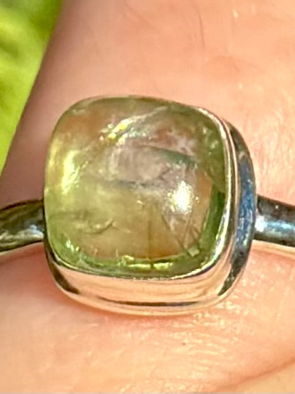 Green Kyanite Ring Size 7 - Morganna’s Treasures