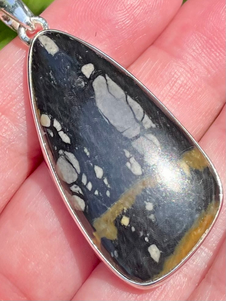 Gorgeous Picasso Jasper Pendant - Morganna’s Treasures 