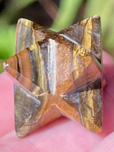 Small Tigers Eye Merkaba - Morganna’s Treasures