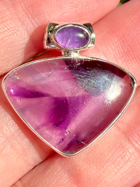 Star (Trapiche) Amethyst Pendant