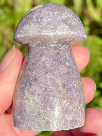 Lepidolite Mushroom