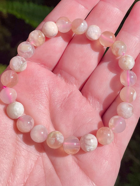 Flower Agate Bracelet - Morganna’s Treasures